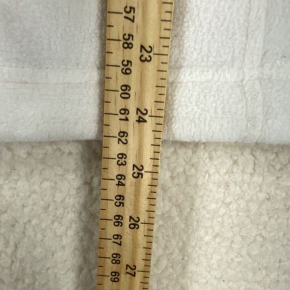 Columbia Sportswear Company Full Zip Women's Size Small Off White Fleece Jacket - Picture 7 of 9